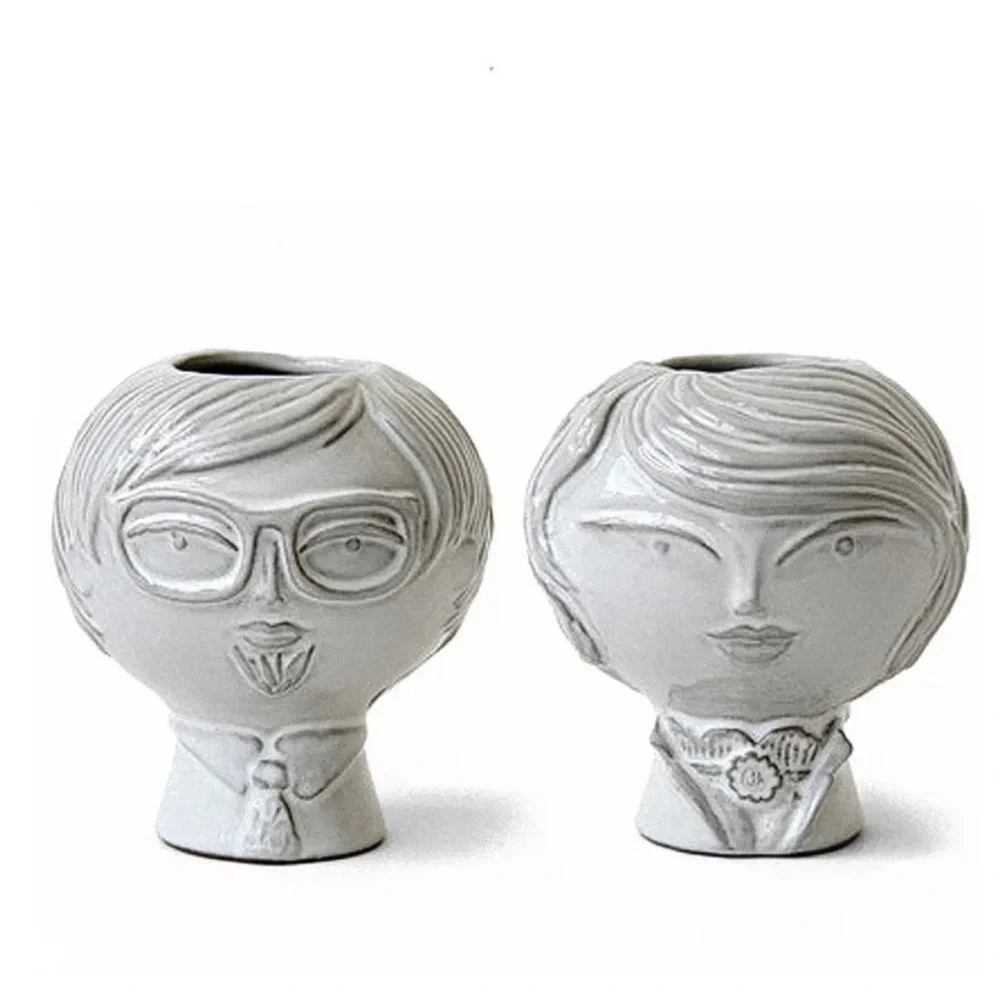Retired Jonathan Adler Double Sided Vase